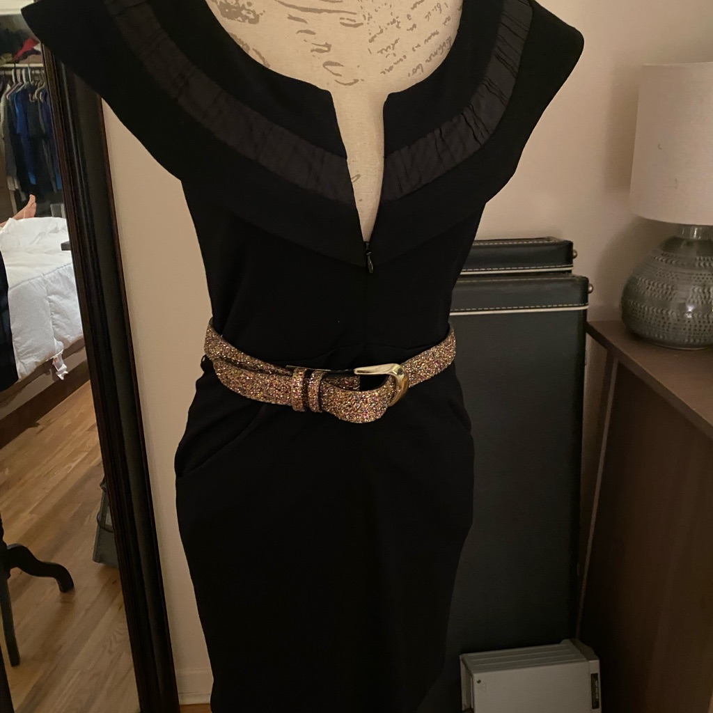 Kim Kardashian Alice Olivia Structured Dress